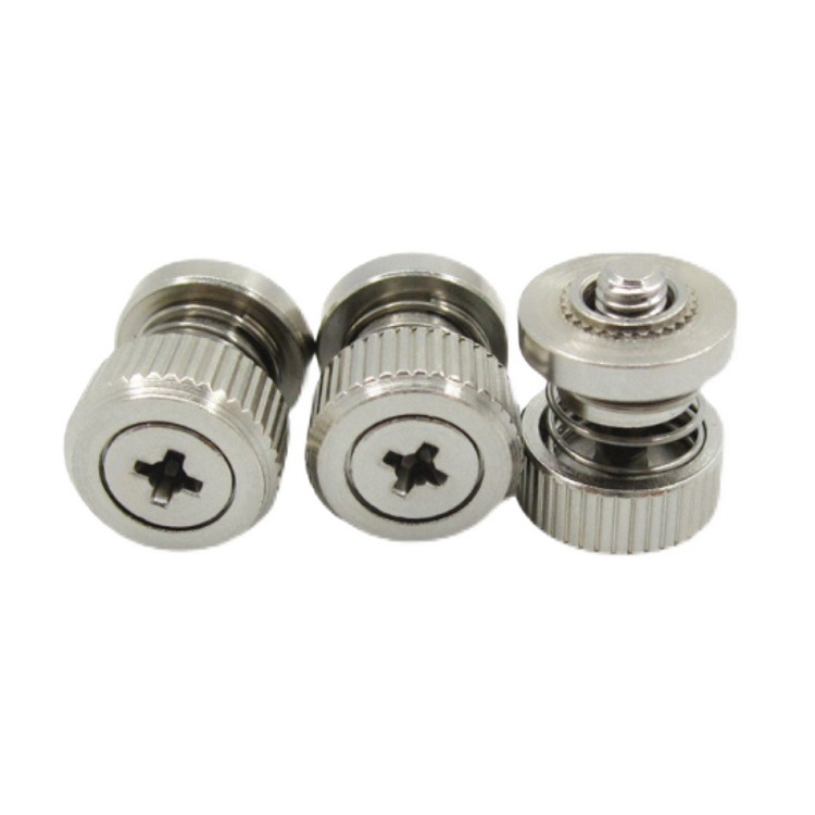 Stainless steel spring loaded captive panel screw fasteners PF50